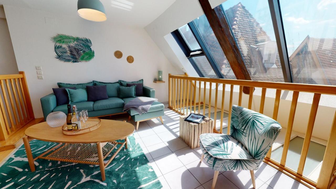Apartamento Duplex Des Dominicains - 1 Parking Gratuit - Hypercentre 6 Personnes Colmar Exterior foto