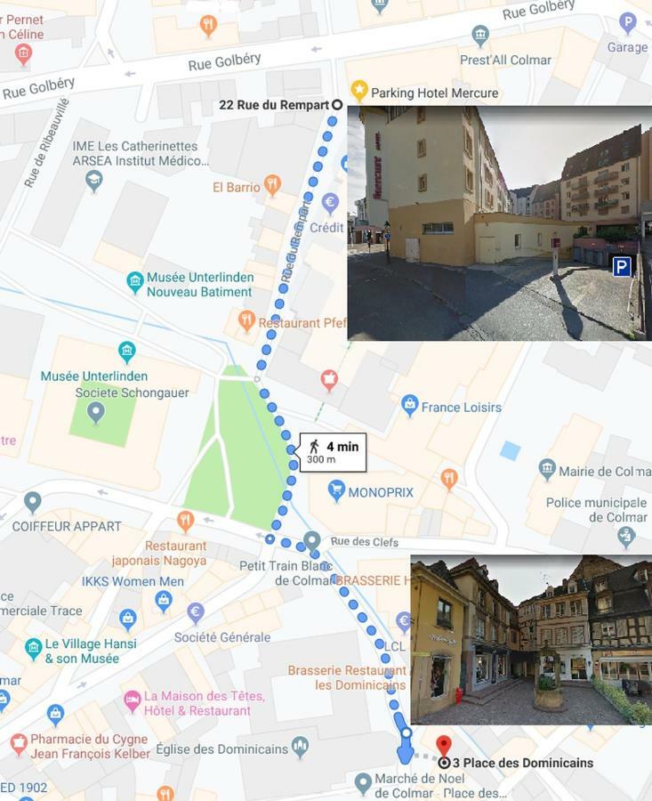 Apartamento Duplex Des Dominicains - 1 Parking Gratuit - Hypercentre 6 Personnes Colmar Exterior foto